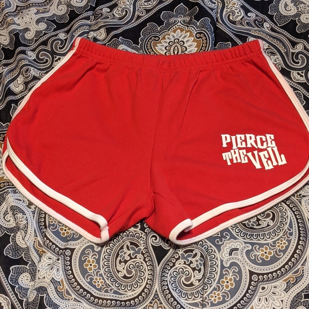 American Apparel Pierce The Veil Shorts /junior XL